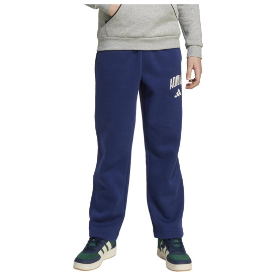 Adidas Παιδικό παντελόνι φόρμας Seasonals Essentials Collegiate Typography Pants